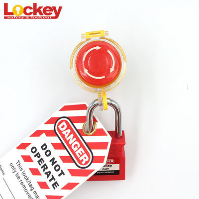 Lockey Electrical Switch Lockout Transparent Safety Nút dừng khẩn cấp