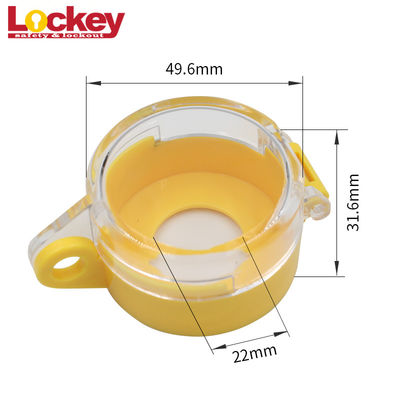 Chuyển đổi trong suốt đẩy 22mm nút dừng khẩn cấp khóa